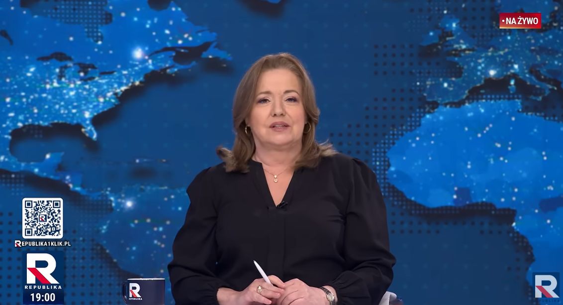 Danuta Holecka w programie "Dzisiaj"
