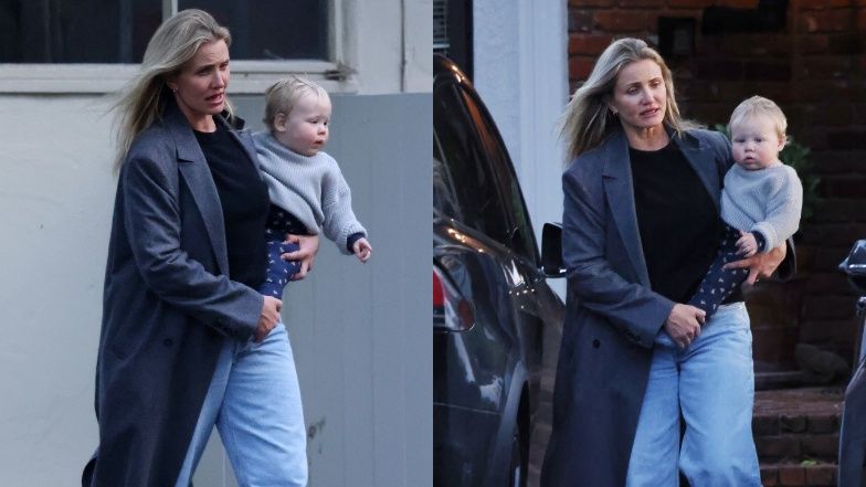 Cameron Diaz z synkiem