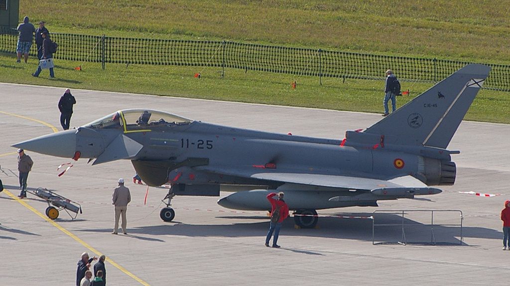 Eurofightery zastępują w hiszpańskim lotnictwie myśliwce F/A-18 Hornet