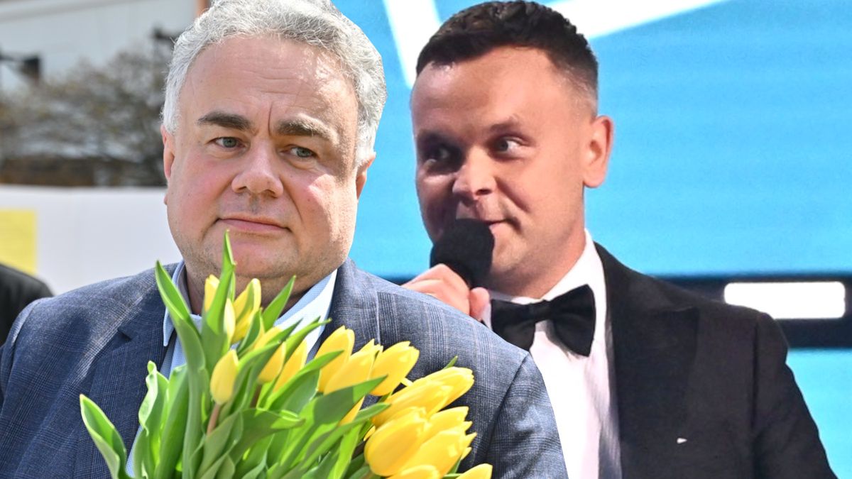 Tomasz Sakiewicz i Tomasz Sygut