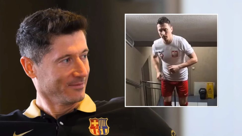 Szymon Sadkowski jest sobowtórem Roberta Lewandowskiego