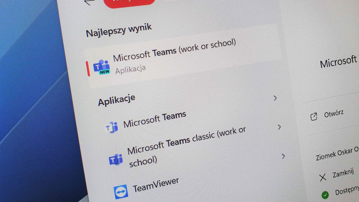 Microsoft Teams w Windows 11