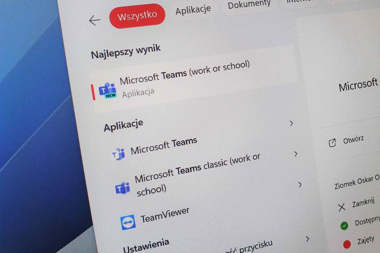 Microsoft Teams w Windows 11