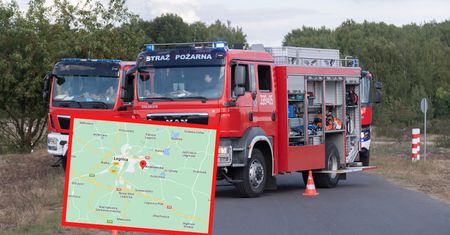 Tragedia w Legnicy. Mężczyzna runął na ziemię