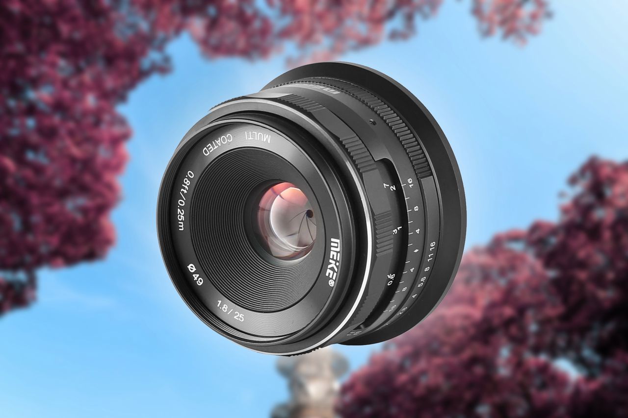 Meike 25 mm f/1.8 – tani obiektyw do Nikona Z50