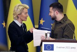 Von der Leyen w Kijowie: pierwszy krok do członkostwa Ukrainy w UE