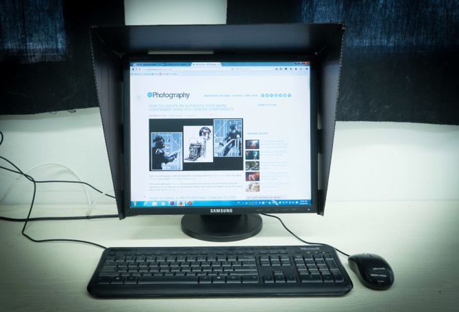 Zrób to sam: Osłonka do fotograficznego monitora za 20 zł 6