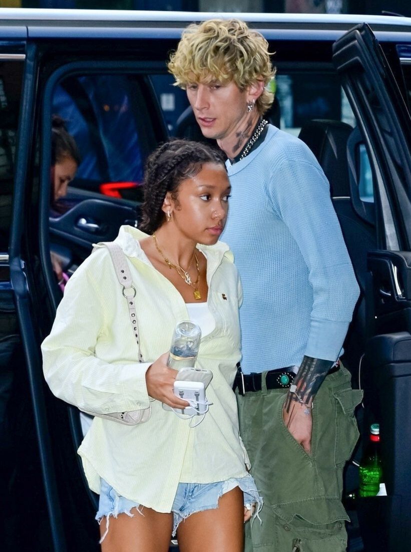 Machine Gun Kelly z córką