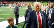 Trump na Super Bowl. Wszyscy patrzyli na jego wnuczka
