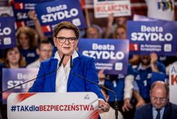 Szydło nie poprawiła wyniku. Ale i tak jest trzecia w kraju