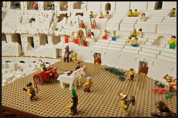 Wspaniałe Koloseum z 200 tys. klocków Lego. Kto pobije kolejny rekord? 9