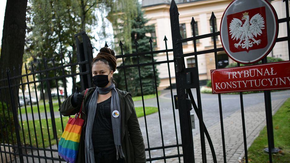 Demonstracja pod Trybunałem Konstytucyjnym ws. planów zaostrzenia prawa antyaborcyjnego