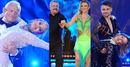 "Taniec z Gwiazdami": Leszek Miller tańczący z wnuczką, Barbara Kurdej-Szatan w duecie z tatą, cha-cha Damiana Kordasa z mamą (ZDJĘCIA)