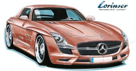 Lorinser i pierwszy tuning Gullwinga