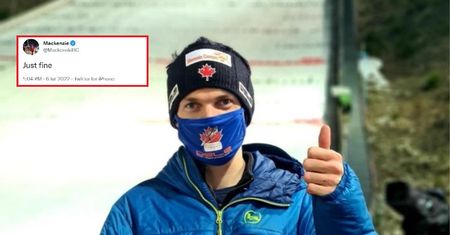 Ten zawodnik jest niesamowity. Zobaczcie, co robił między skokami