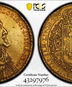 Złota moneta z Bydgoszczy wylicytowana za 900 tys. dolarów