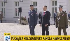 Tak wyglądało zaprzysiężenie w telewizjach. „Bogurodzica” z Nawrockim i trudna sonda TVN24