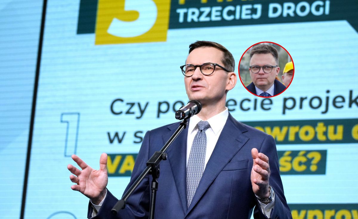 Morawiecki zaprasza Hołownię na debatę