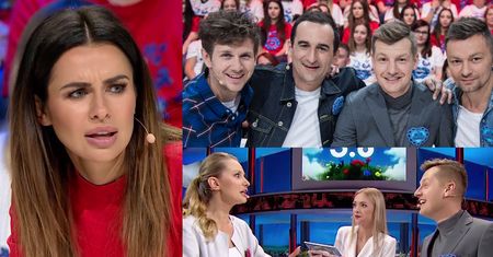Siwiec trzepocze sztucznymi rzęsami w TVP. Promowała się w "patriotycznym" teleturnieju...