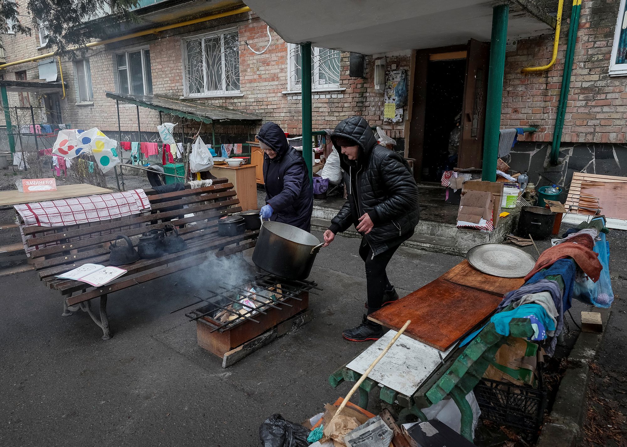 Wojna w Ukrainie. Obraz rozpaczy w obwodzie kijowskim. Tak wygląda po przemarszu Rosjan 6