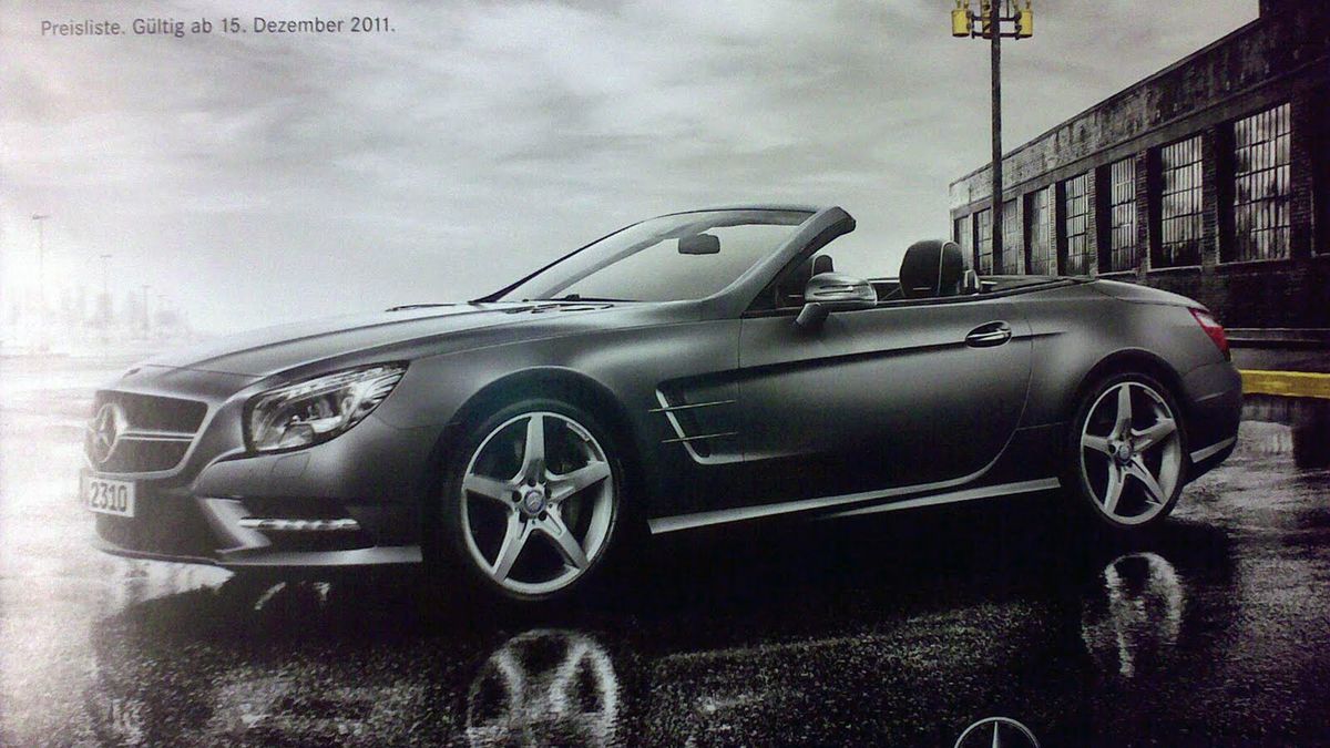 Mercedes-Benz SL 2013 (R231) - broszura