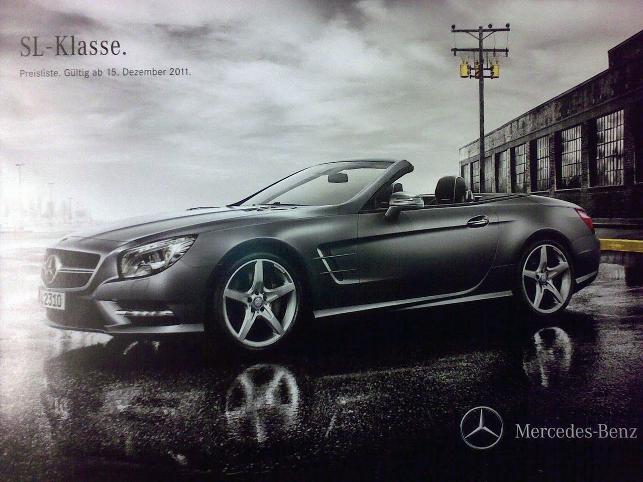 Wyciekły skany broszur - tak będzie wyglądać nowy Mercedes SL