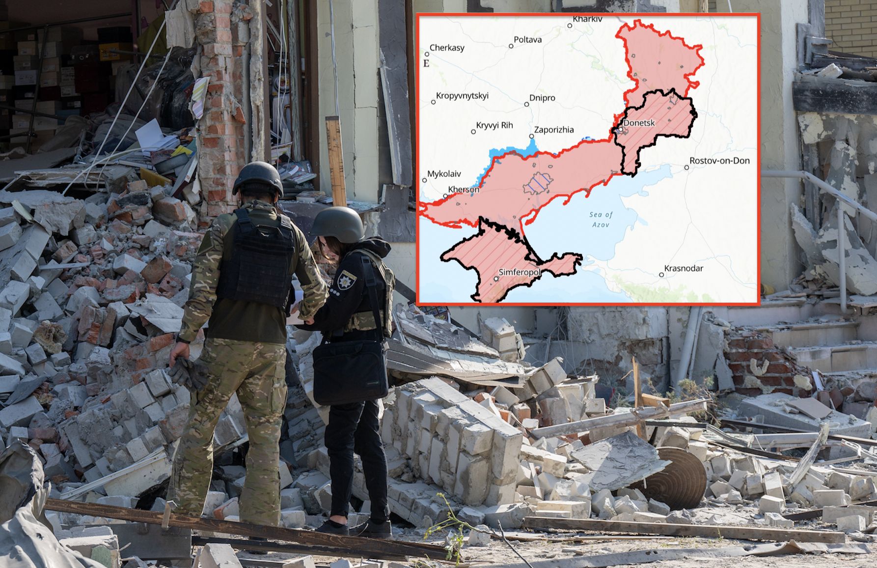 5 maja na Charków spadły rosyjskie bomby 
