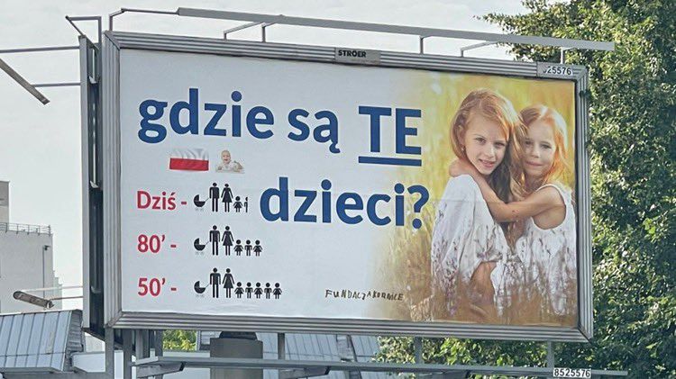 Plakat "gdzie są TE dzieci"