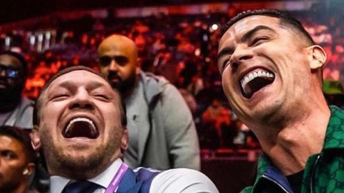 Conor McGregor i Cristiano Ronaldo są znajomymi