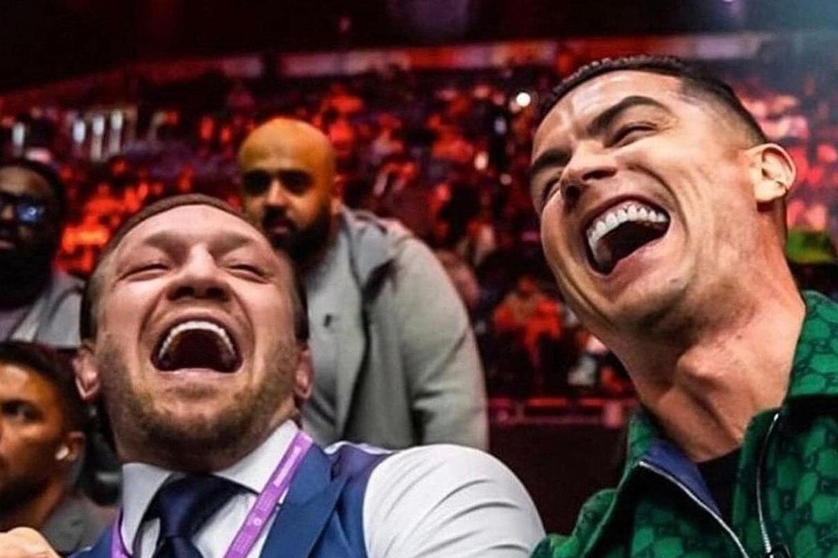 Conor McGregor and Cristiano Ronaldo are friends