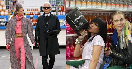 Rihanna na pokazie Chanel W SUPERMARKECIE! (FOTO)