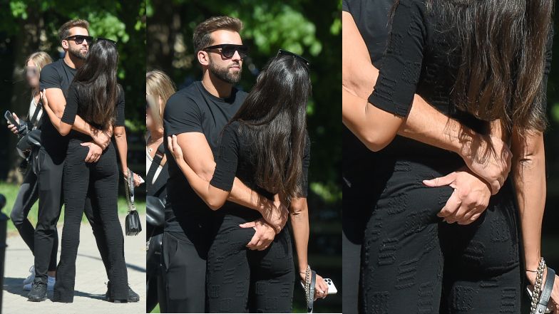 Klaudia El Dursi obściskuje się z partnerem