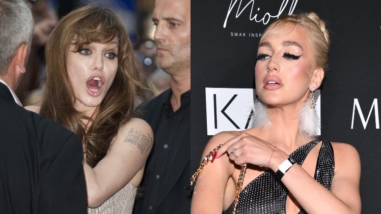 Caroline Derpienski zjadła śniadanie (?) z ojcem Angeliny Jolie