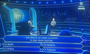 Pytanie o ulubiony kraj Polaków. Uczestnik wykorzystał koło ratunkowe