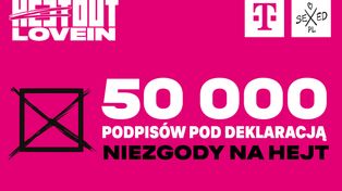 50 tys. osób powiedziało "nie" hejtowi. T-Mobile zwiększa finansowanie pomocy dla ofiar przemocy