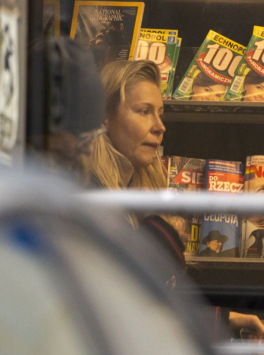 Katarzyna Warnke taszczy siaty