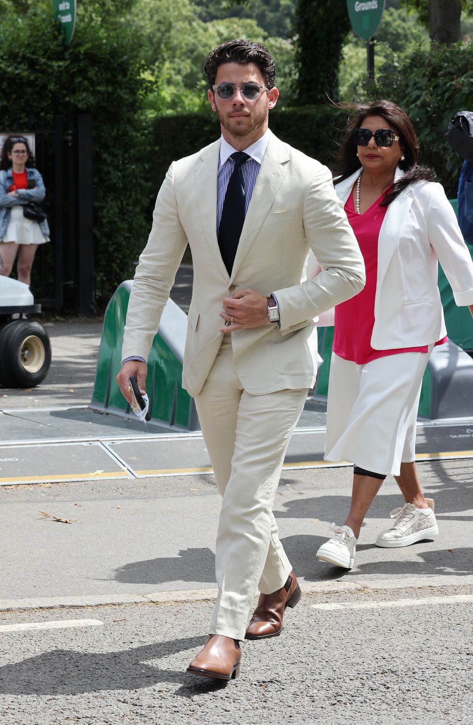 Getty - gwiazdy na finale Wimbledonu