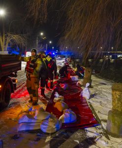 Zagrożenie powodziowe w Elblągu. Specjalne zabezpieczenia na kolejnej ulicy