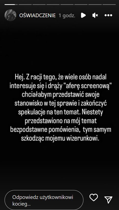 Zuza przedstawiła swoją wersję tego, co działo się na gospodarstwie Mateusza