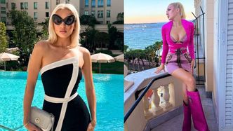 FRYWOLNA Caroline Derpienski pozuje w Cannes w butach za 25 TYSIĘCY ZŁOTYCH. Stylowa? (ZDJĘCIA)