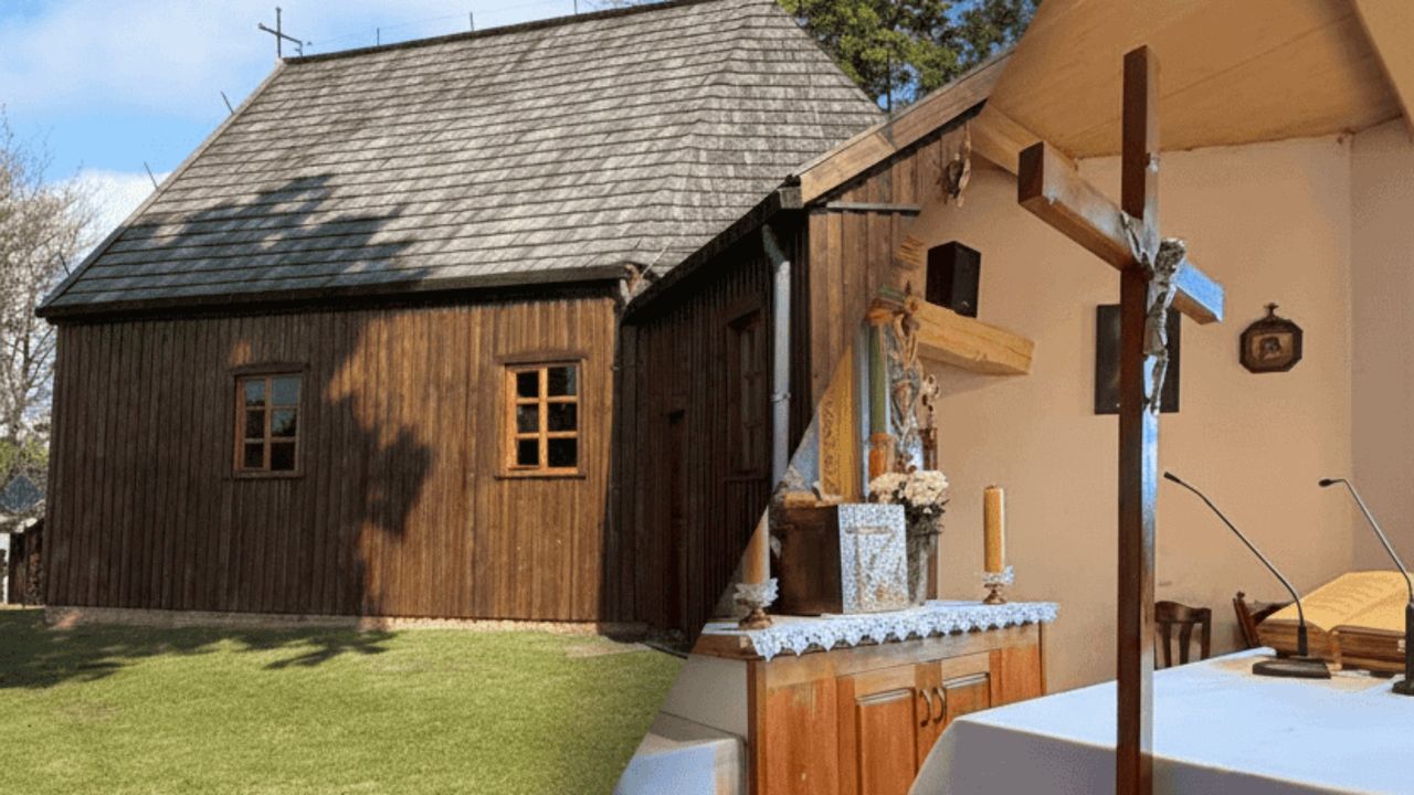 Odnowiony kościół w Zawadzie znów zachwyca. Drewniany zabytek odzyskał dawny blask