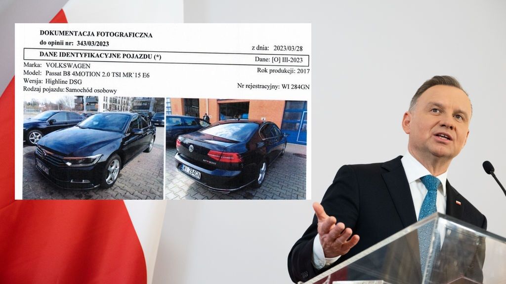 Kancelaria Andrzeja Dudy wyprzedaje auta