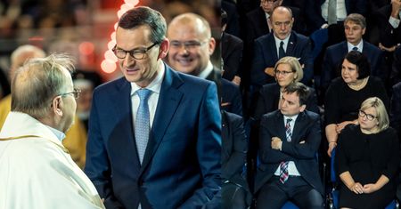Premier Mateusz Morawiecki i śmietanka PiS-u świętują urodziny Radia Maryja (ZDJĘCIA)