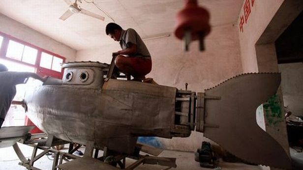 Łódź podwodna domowej roboty - chiński pomysł na biznes [wideo] 1