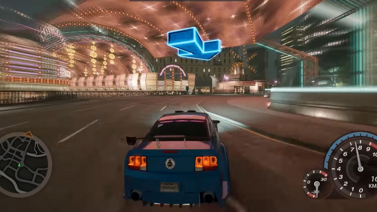 NFSU2 Remaster w Unreal Engine