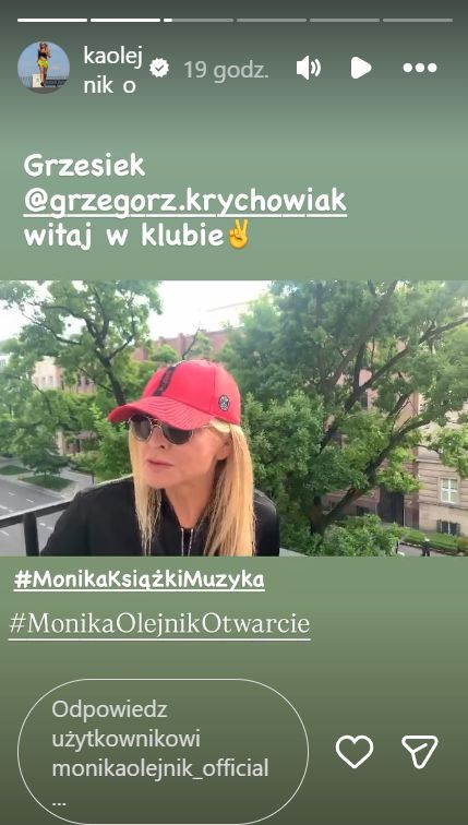 Monika Olejnik pokazała jak rapuje