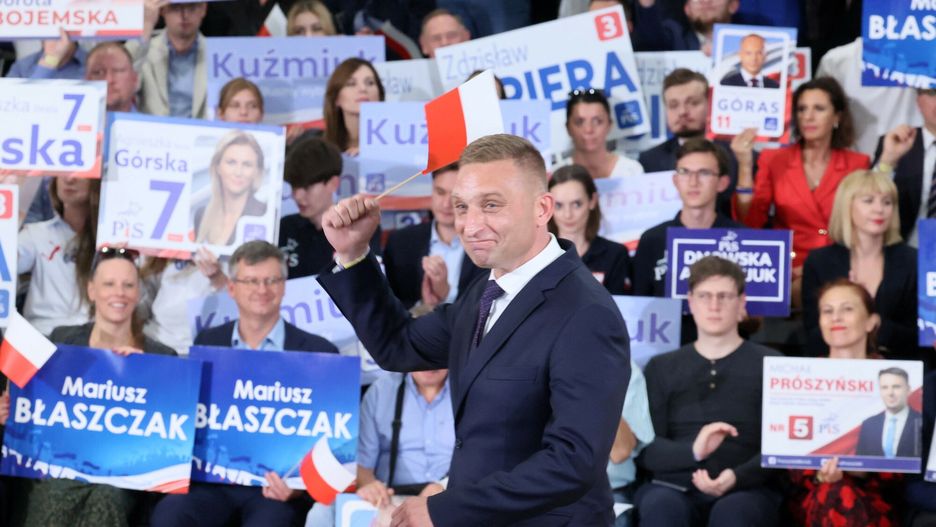 Robert Bąkiewicz jest kandydatem PiS w wyborach parlamentarnych