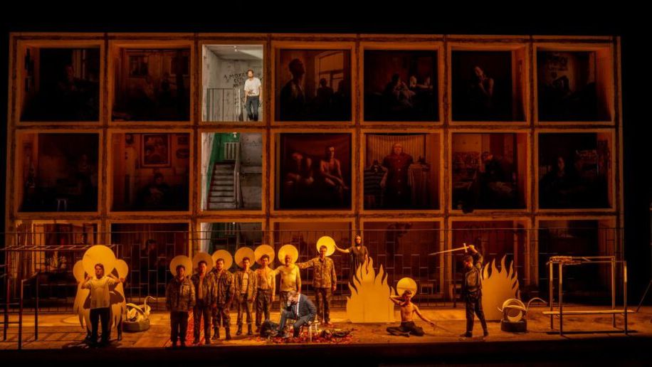 Tomasz Konieczny jako Borys Godunow w Dutch National Opera © Marc Borggreve