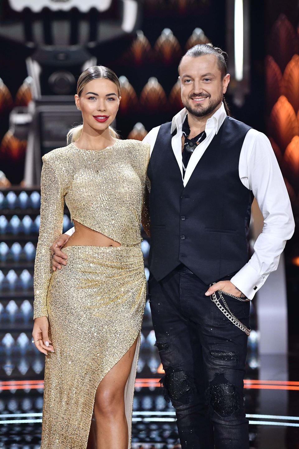 Sandra Kubicka i Aleksander Baron