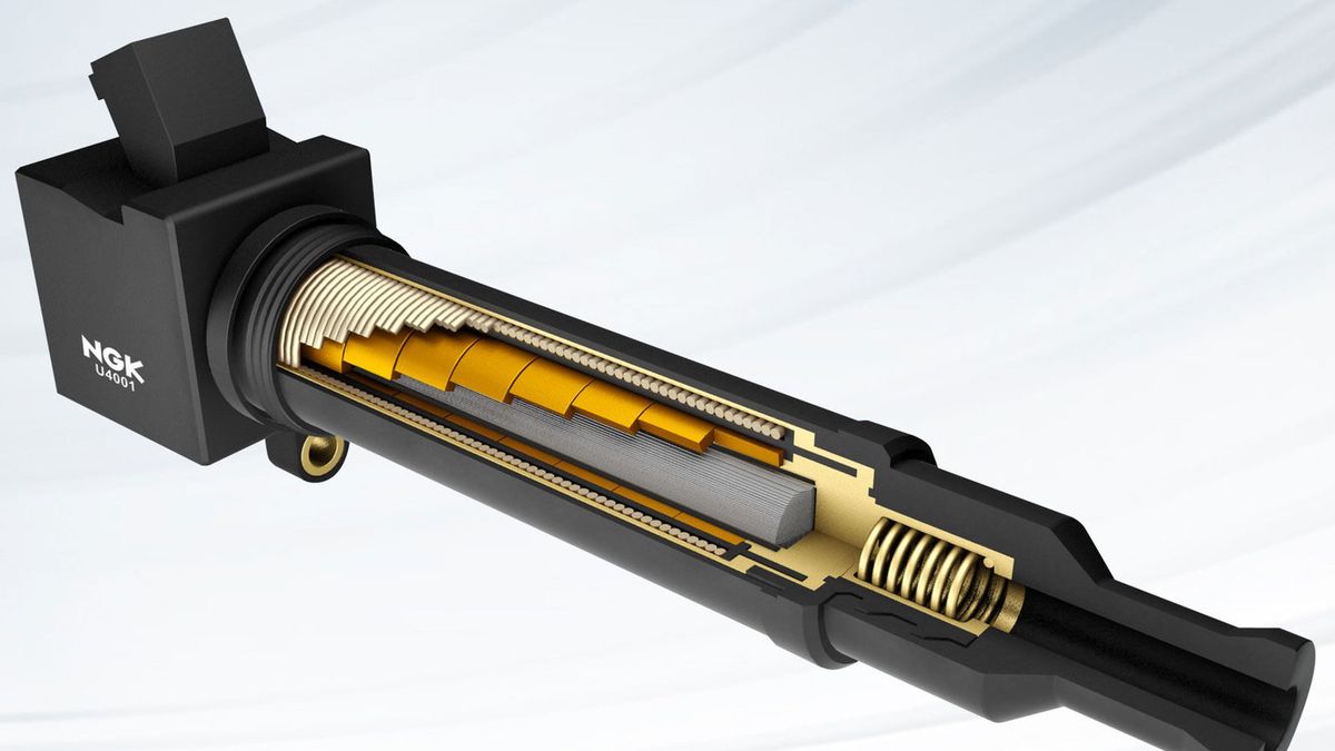 Cewka zapłonowa jednoiskrowa